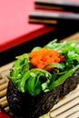 Sushi seaweed,Japanese cuisine Royalty Free Stock Photo