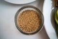 Sushi - Sesame seeds ready in a bowl