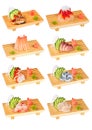 Sushi set Royalty Free Stock Photo