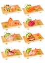 Sushi set 2 Royalty Free Stock Photo