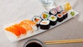 Sushi set Royalty Free Stock Photo