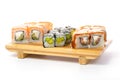 Sushi set on gete Royalty Free Stock Photo