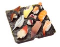 Sushi Set of Nine Royalty Free Stock Photo