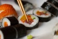 Sushi set Royalty Free Stock Photo