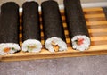 sushi on the table Royalty Free Stock Photo