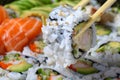 Sushi, shallow focus