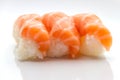Sushi on sticky rice Royalty Free Stock Photo