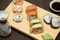 Sushi table Royalty Free Stock Photo