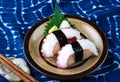 Sushi tako Japanese octopus Royalty Free Stock Photo