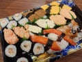 Sushi tamago crabstick food delicious Japanese japanesefood Royalty Free Stock Photo
