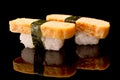 Sushi tamago nigiri