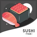 sushi time poster