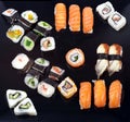 Sushi tray Royalty Free Stock Photo