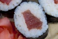 Sushi tuna roll Royalty Free Stock Photo