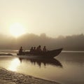 Susnet Boat trip on Kinabatangan river