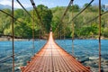 Suspended bridge