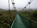 Suspended bridge in Monteverde, Costa Rica