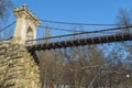 Suspended bridge