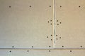 Suspended ceiling from drywall fixed to metal frame with screws. Royalty Free Stock Photo