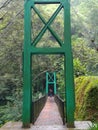 Suspension Bridge at Curug Panjang & Panjang Water Fall& - Cisarua
