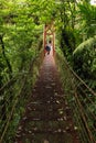 Suspension bridge, Monteverde Reserve, Costa Rica