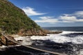 Suspension bridge over theStorms River Royalty Free Stock Photo