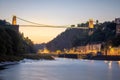 Suspension Clifton Bridge UK Royalty Free Stock Photo