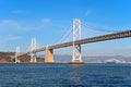 Suspension Oakland Bay Bridge in San Francisco