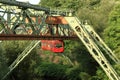 Suspension railway in Wuppertal Royalty Free Stock Photo
