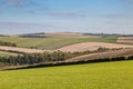 Sussex Patchwork Landscape Royalty Free Stock Photo