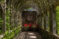 Religious Depiction in Arundel Castle Gardens, West Sussex Royalty Free Stock Photo