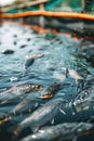 Sustainable aquaculture tech using recirculating systems reducing environmental impact and enhancing fish health