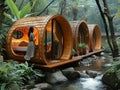 Sustainable Bamboo Structure Promoting Eco-Tourism