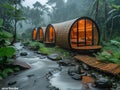 Sustainable Bamboo Structure Promoting Eco-Tourism