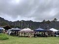 Sustainable Coastlines Hawaii holds its annual Earth Day Festival and beach cleanup Royalty Free Stock Photo