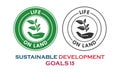 Sustainable development golas - life on land