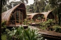 sustainable eco-lodge in the heart of the forest