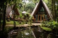 sustainable eco-lodge in the heart of the forest