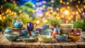 Sustainable Kitchenware: A Stunning Collage of Upcycled Ceramics, Showcasing Creative Reuse and Eco-Friendly
