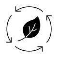 Sustainable Line Vector Icon easily modified