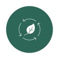 Sustainable Line Vector Icon easily modified