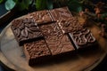 Sustanable Handmade vegan chocolate. Generate Ai