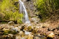 Sutovsky waterfall in spring season - Slovakia, Europe