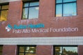 Sutter Health Palo Alto Medical Foundation facilities Royalty Free Stock Photo