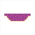 Flat Islamic Border Royalty Free Stock Photo