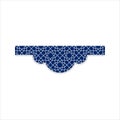 Flat Islamic Border Royalty Free Stock Photo