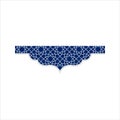 Flat Islamic Border Royalty Free Stock Photo