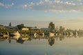 Sutton Bridge marina.