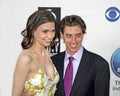 Sutton Foster and Christian Borle at 2005 Tony Awards in New York City Royalty Free Stock Photo