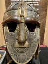 Sutton Hoo replica warrior helmet Royalty Free Stock Photo